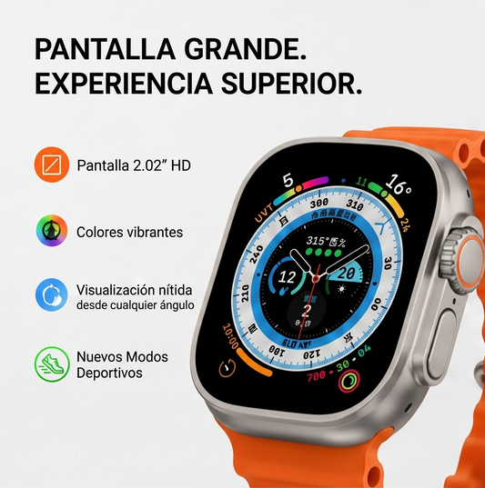 ⌚El Smartwatch que Está Revolucionando la Forma de Mantenerte Conectado⌚ ForceFit Ultra®