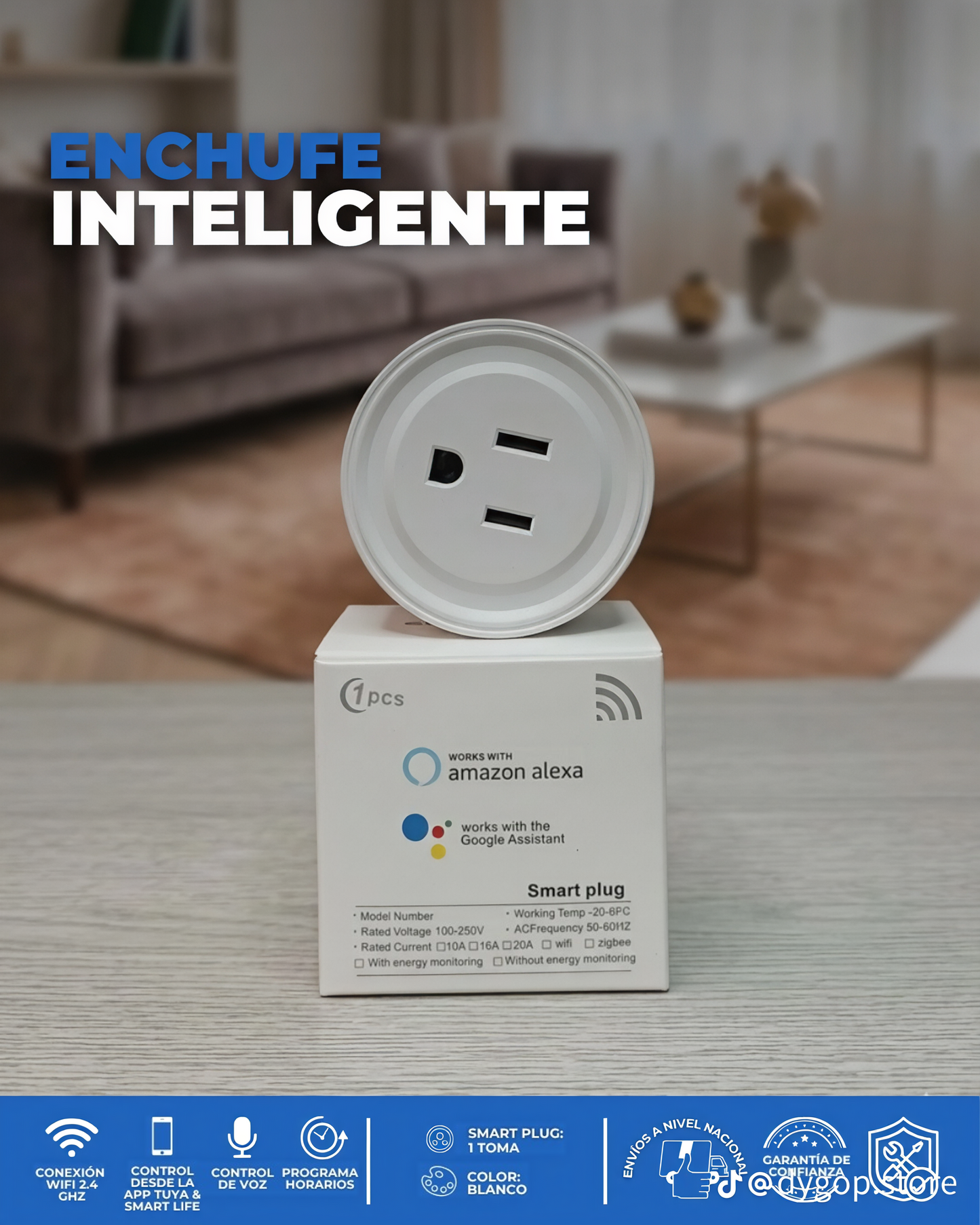 ⚡Convierte cualquier aparato en inteligente en segundos ⚡EnergiQ®