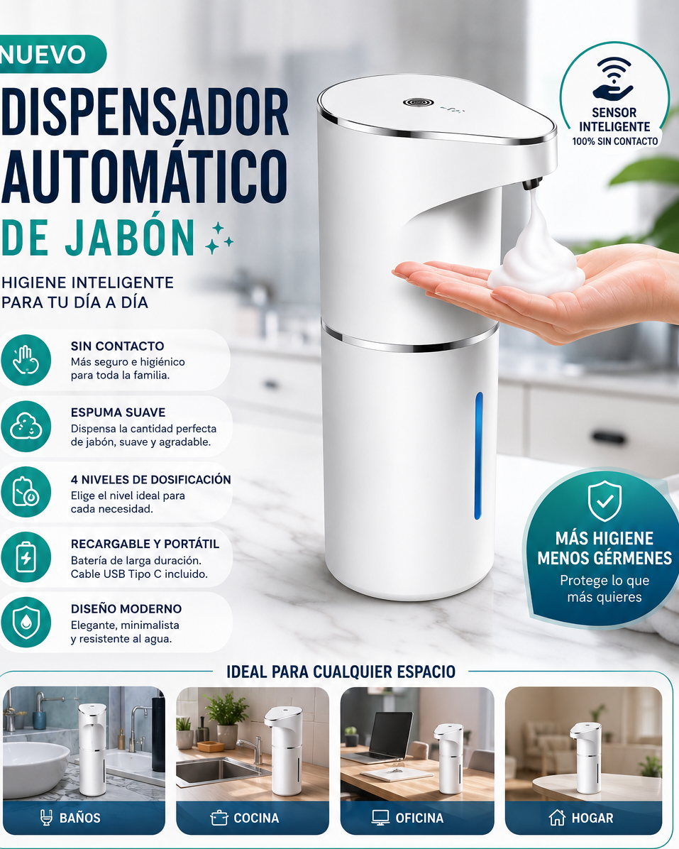 🧼Dispensador Automático🧼PureSense®